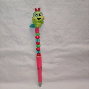 Disney Doorable- Heimlich - Handmade Beaded Pen A Bug's Life